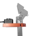 Mounting at the top of the arm