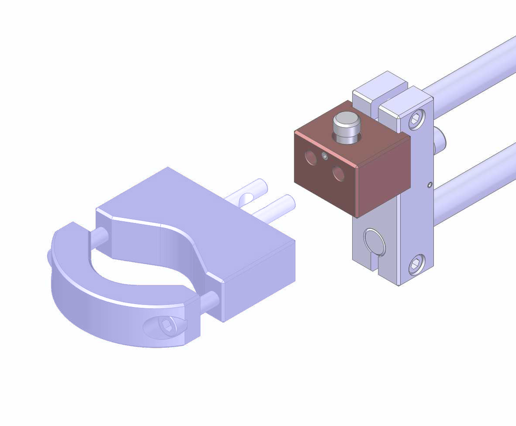 Interface for quick change clamp for BA 25