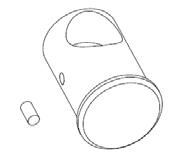BS-5C Bit Holder (to be drilled to diameter)