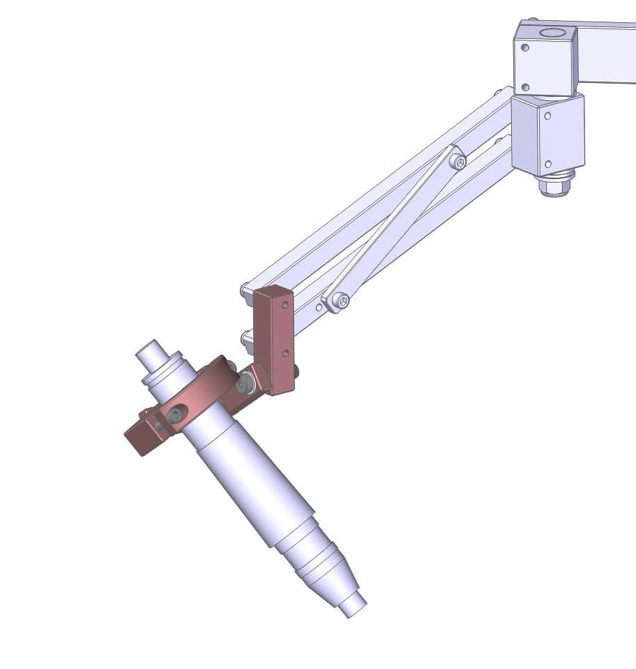 Clamp with 2 axes for BA 12 R