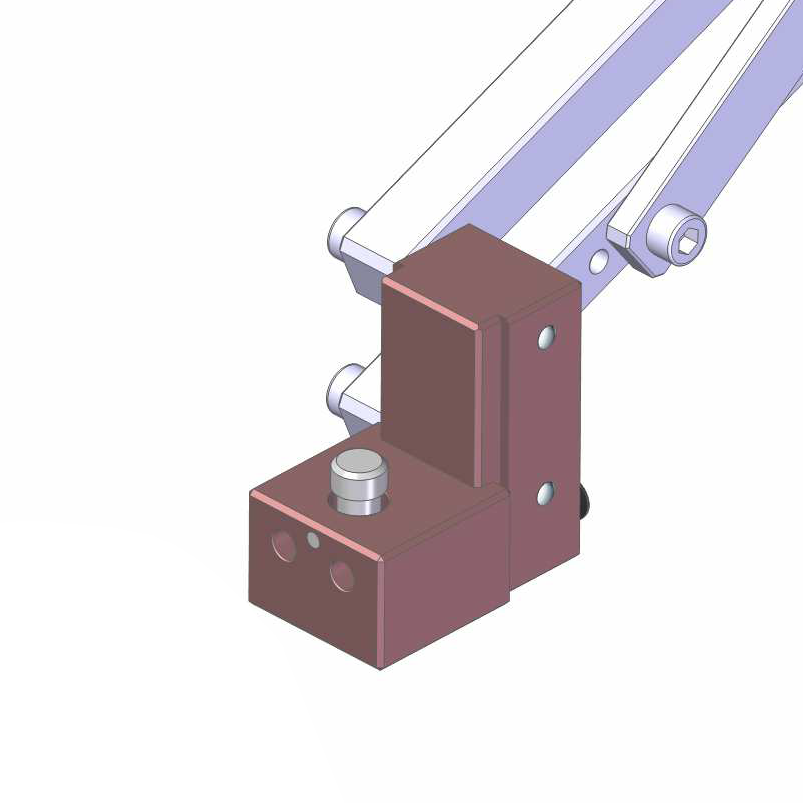 Interface for quick change clamp for BA 25/40 R