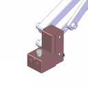 Interface for quick change clamp for BA 25/40 R