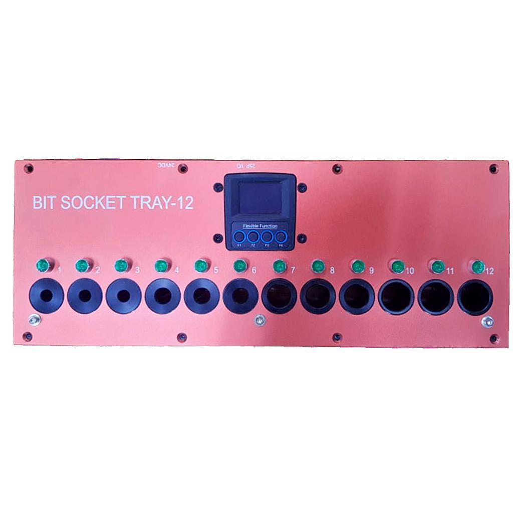 BST-12 Bit Tray with LCD screen (w/o bit holders)