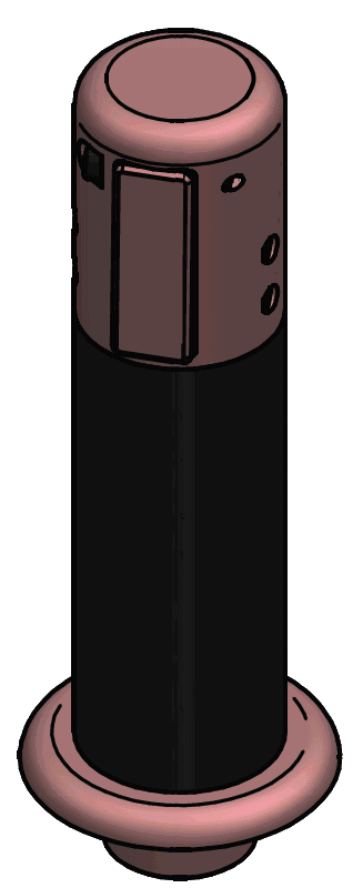Handle with electric lever Type A