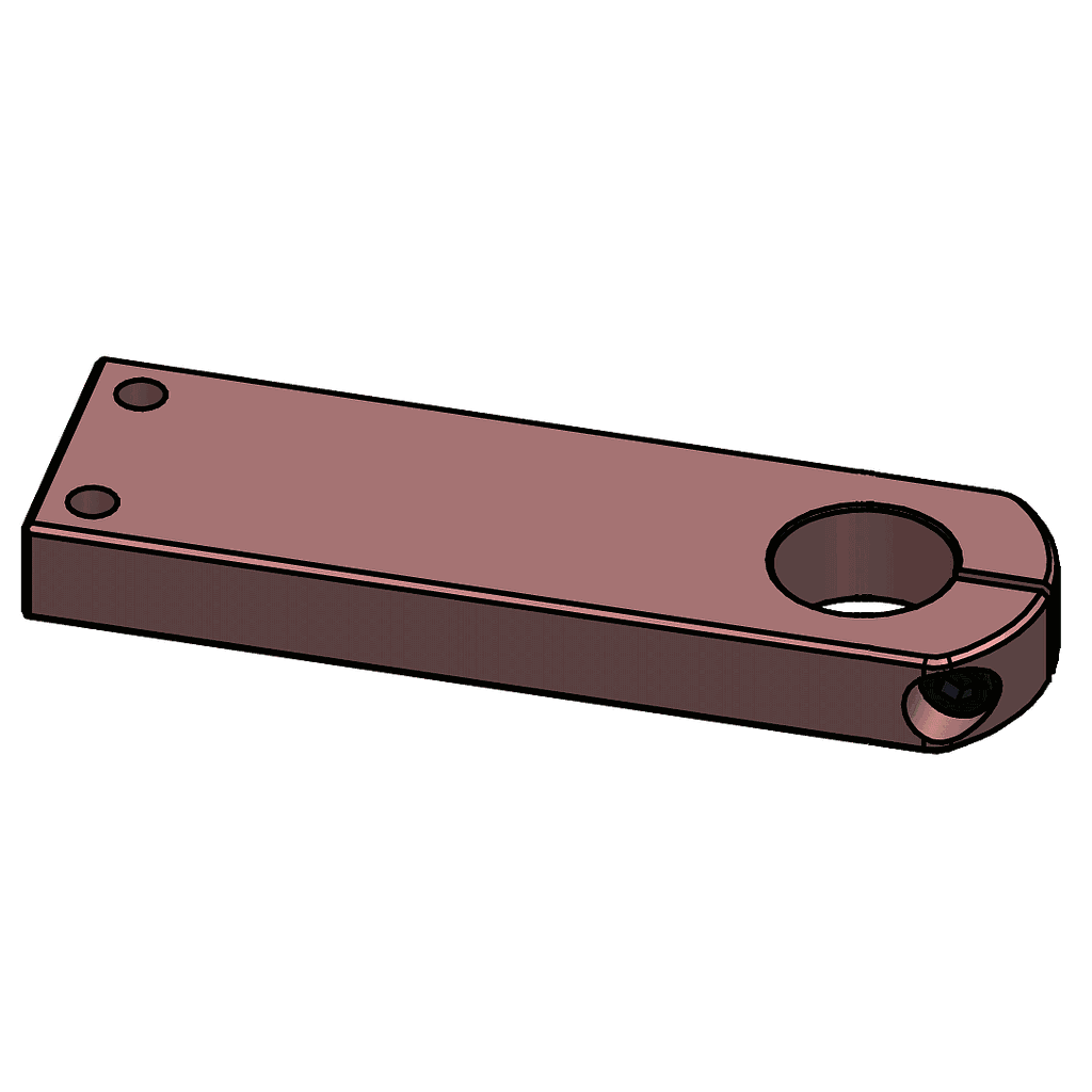 Handle mounting plate