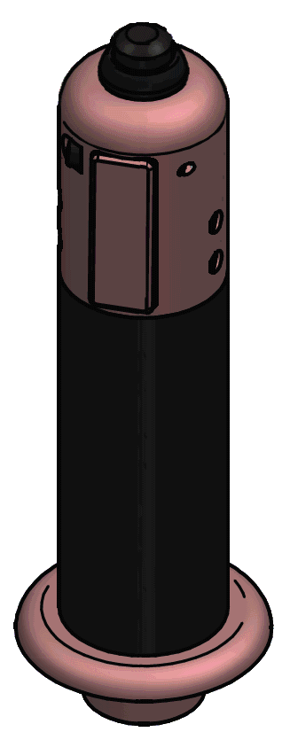 Handle with electric top button and trigger type A