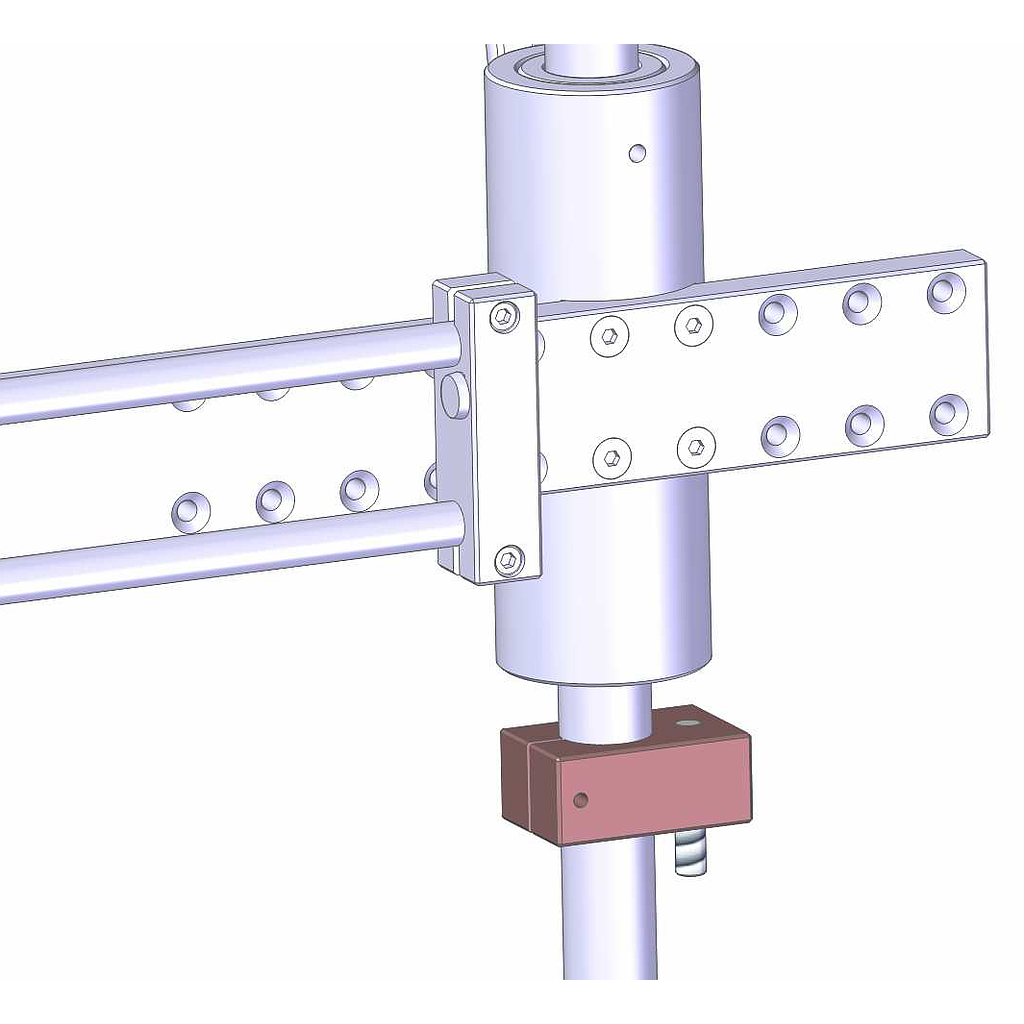 Height detection clamp for BA 12/25 (R) with inductive sensor