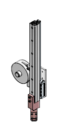 Vertical slide for BA 25 PC / 25 RPC stroke 440