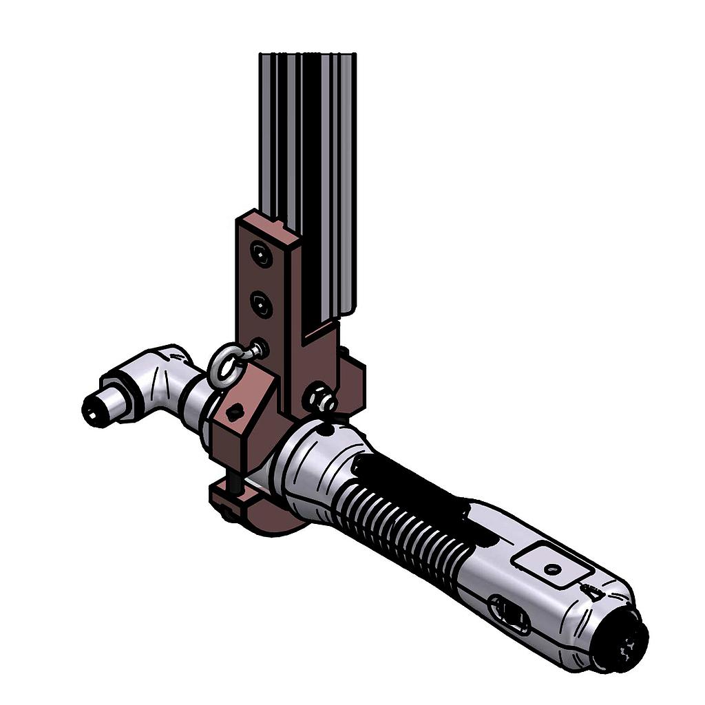 Clamp for angle tool for Slider 20 (without universal joint)